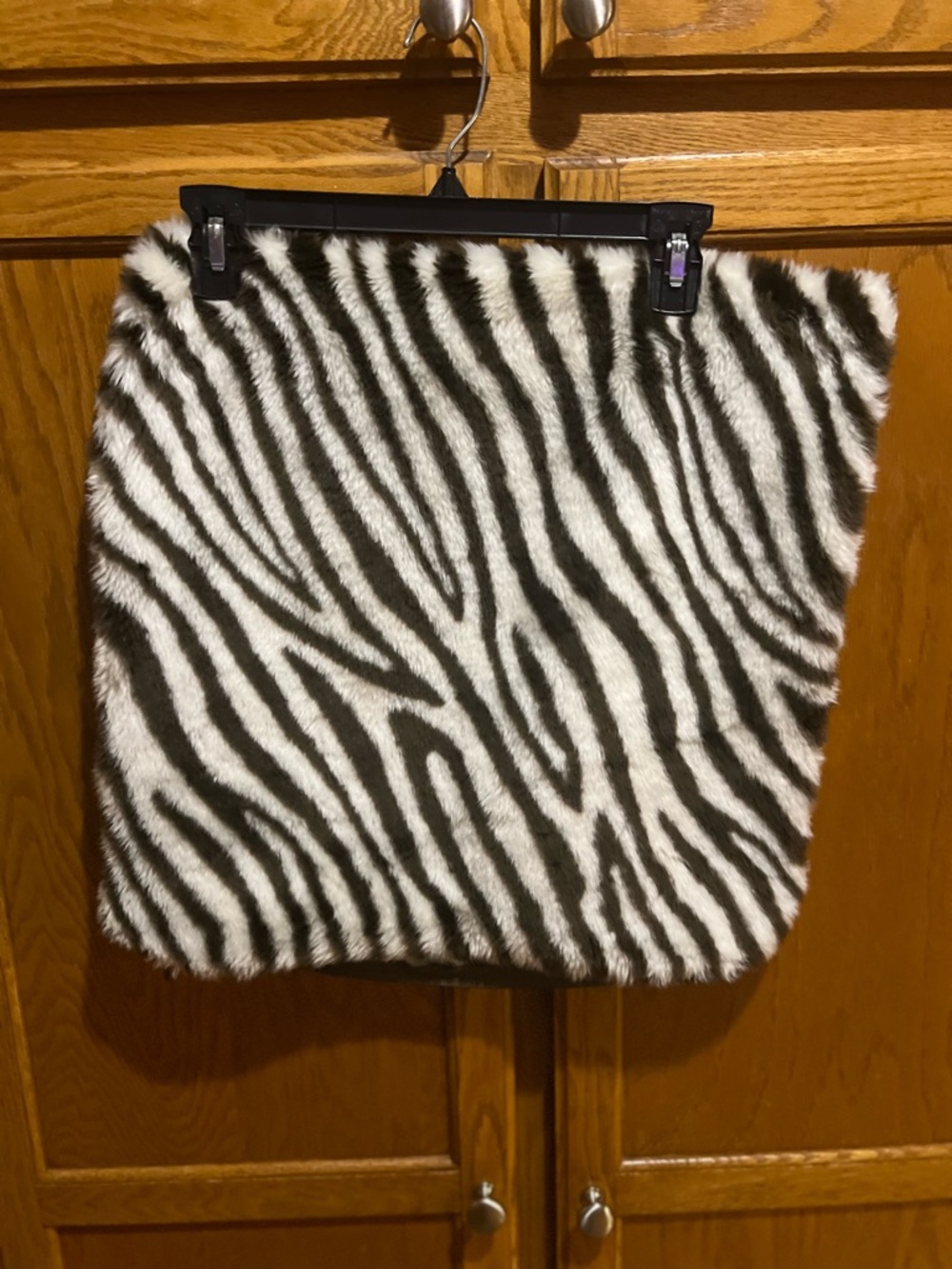 Pottery Barn Teen Faux Fur Animal Print Pillowcase
